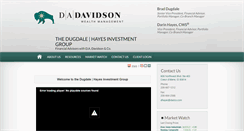 Desktop Screenshot of dugdalehayes.com