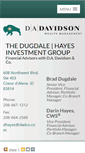 Mobile Screenshot of dugdalehayes.com